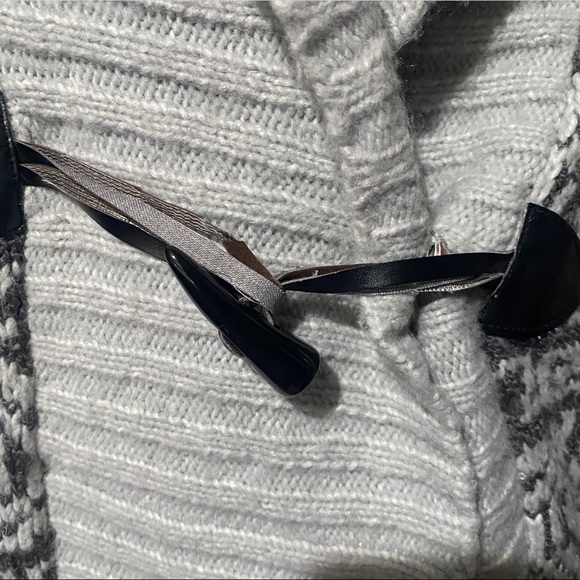 Kersh Geometric Print Long Cardigan Sweater M - Picture 7 of 7